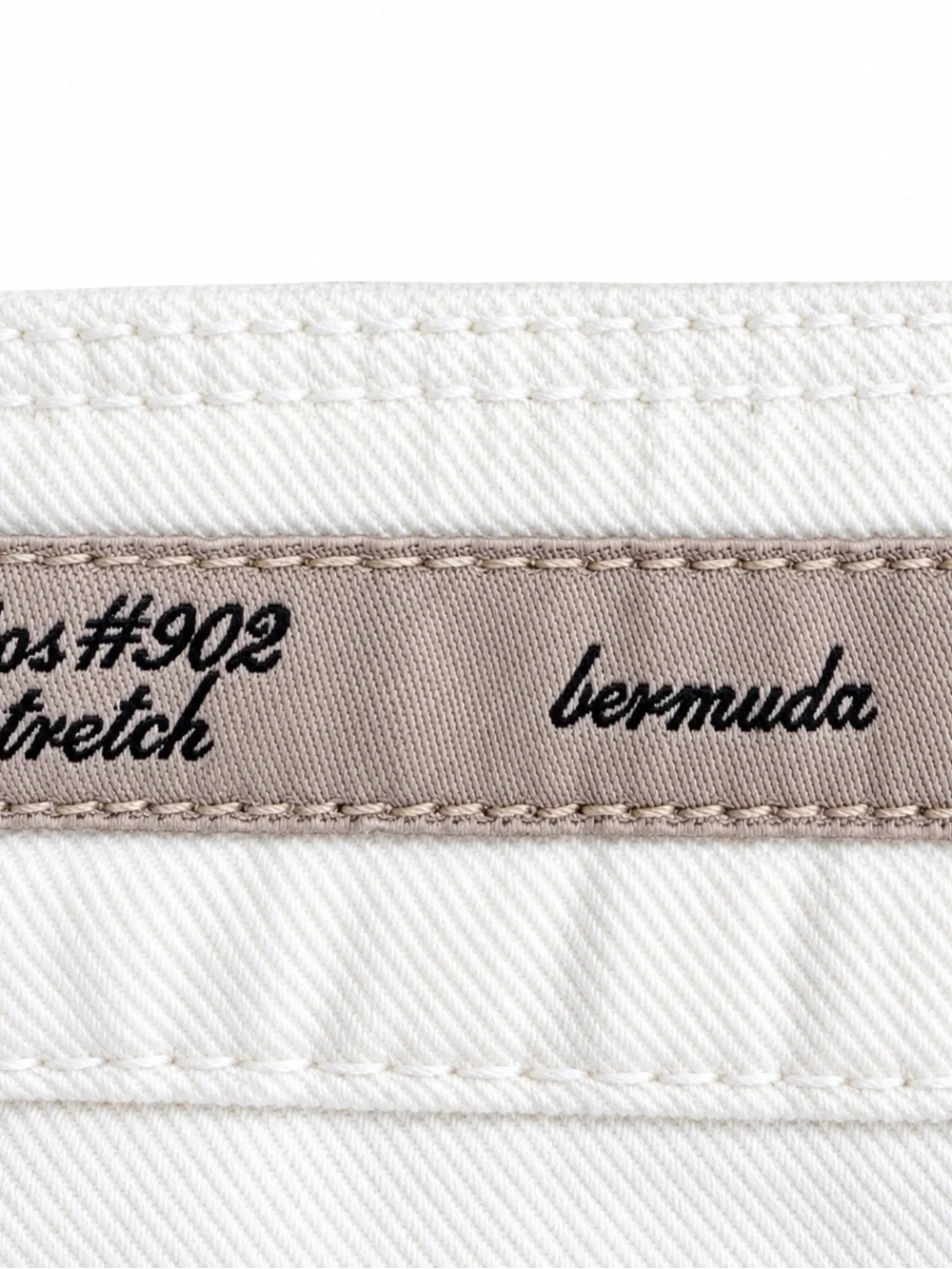 Citizens of Humanity White Stretch Bermuda Shorts 25 USA